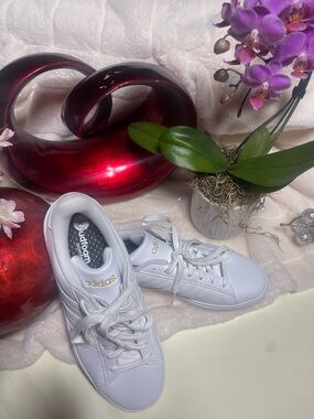 Adidas Classic White Leather Sneakers